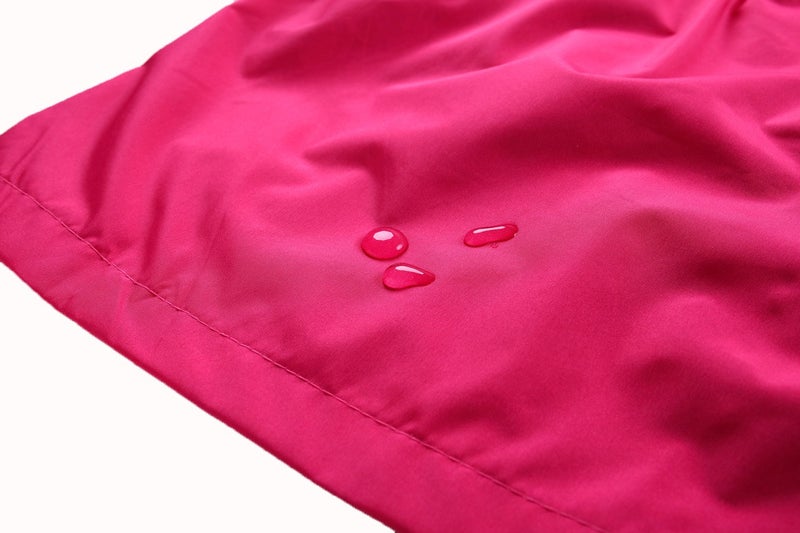 LZH Girl Baby Kid Waterproof Hooded Coat Jacket Outwear Suit Raincoat Hoodies with Pants Magenta 6(For Age 5-6Y) - Image 5